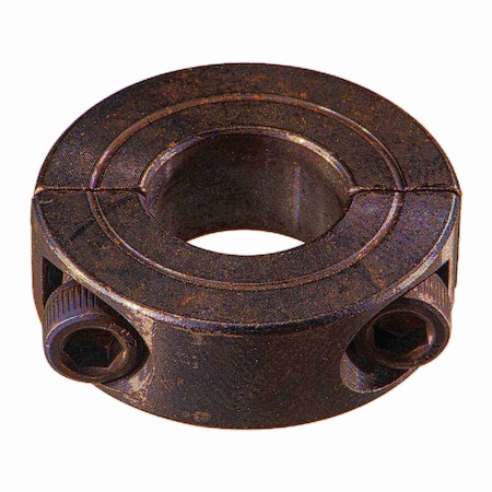 Midwest Fastener 5/8" Black Oxide Steel Double Split Shaft Collar 2PK 933511